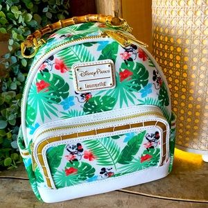 Loungefly Disney Parks Tropical mini Backpack